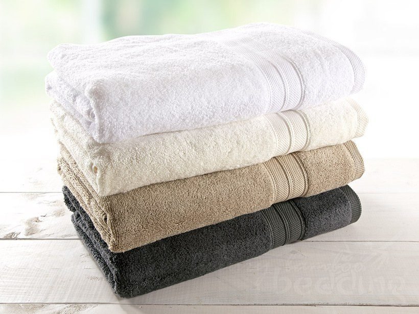 Coloured Bamboo Towels